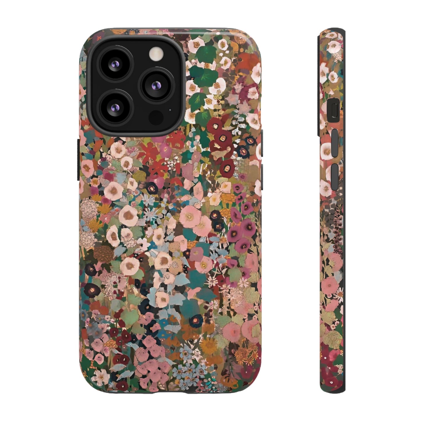 Coque iPhone à motif de giroflée | Motif floral