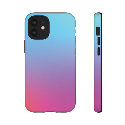 Beyond the Horizon | Blue-Pink Ombré Case