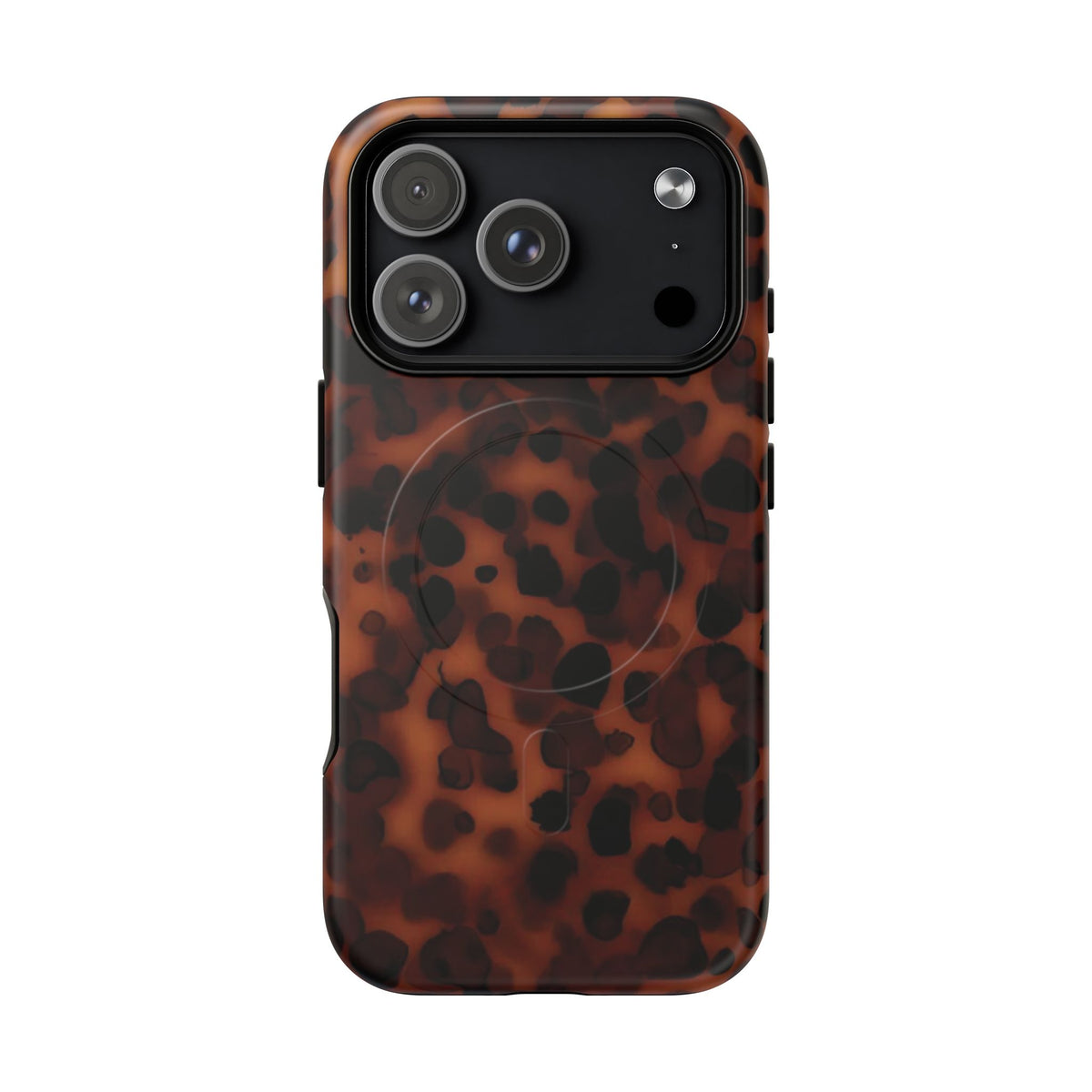 Shell Game | Dark Tortoiseshell Print MagSafe Case