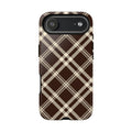 Mocha Plaid | iPhone Case