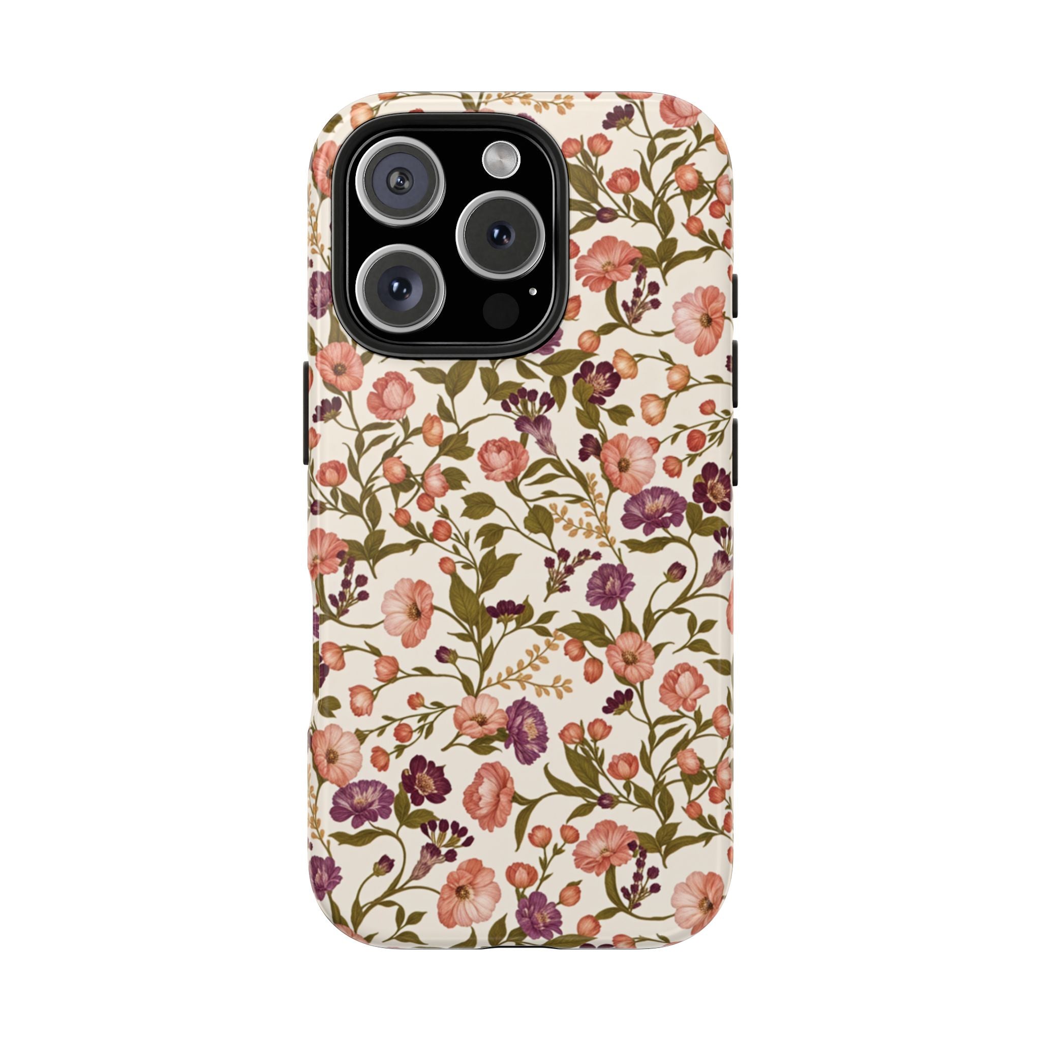 Flowering Vines Boho Floral iPhone Case