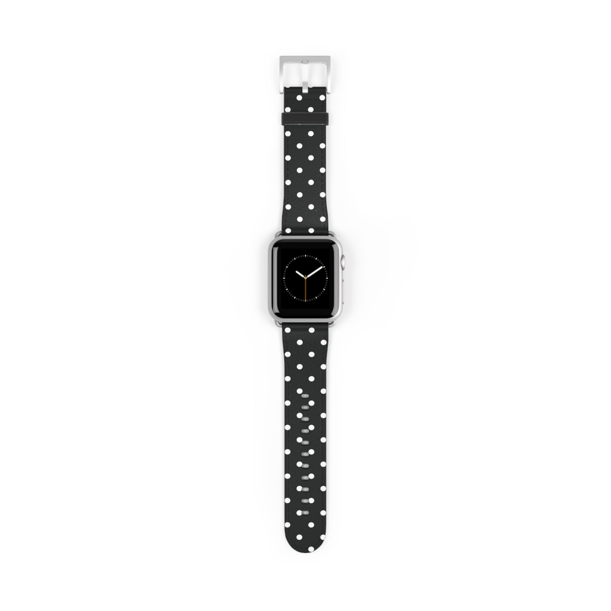 Black & White Polka Dot Apple Watch Band