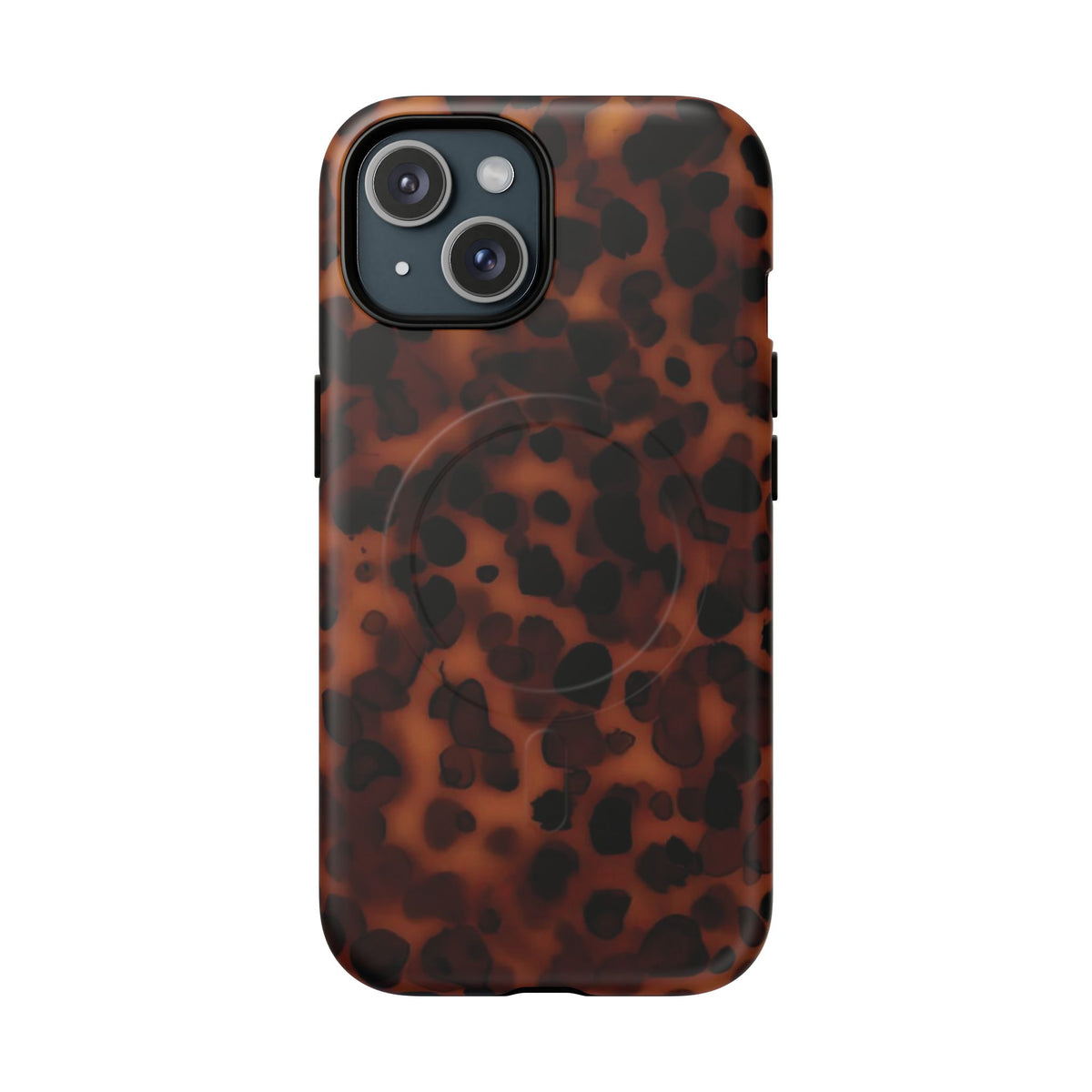 Shell Game | Dark Tortoiseshell Print MagSafe Case