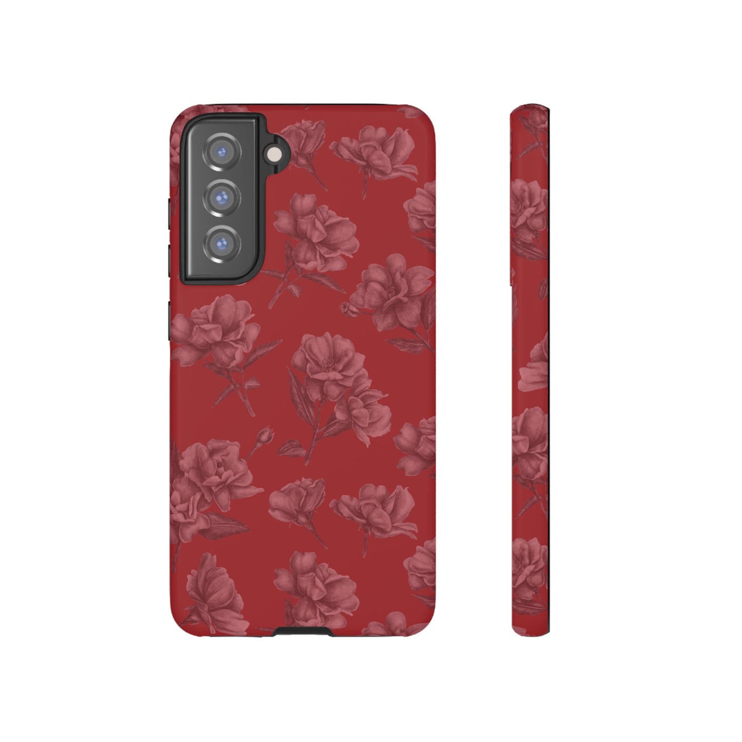 Roses Are Red | Red Floral Case