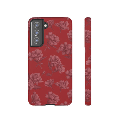 Roses Are Red | Red Floral Case