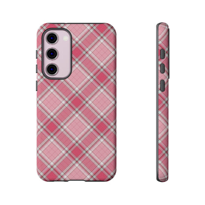 Clueless | Pink Y2K Plaid Case