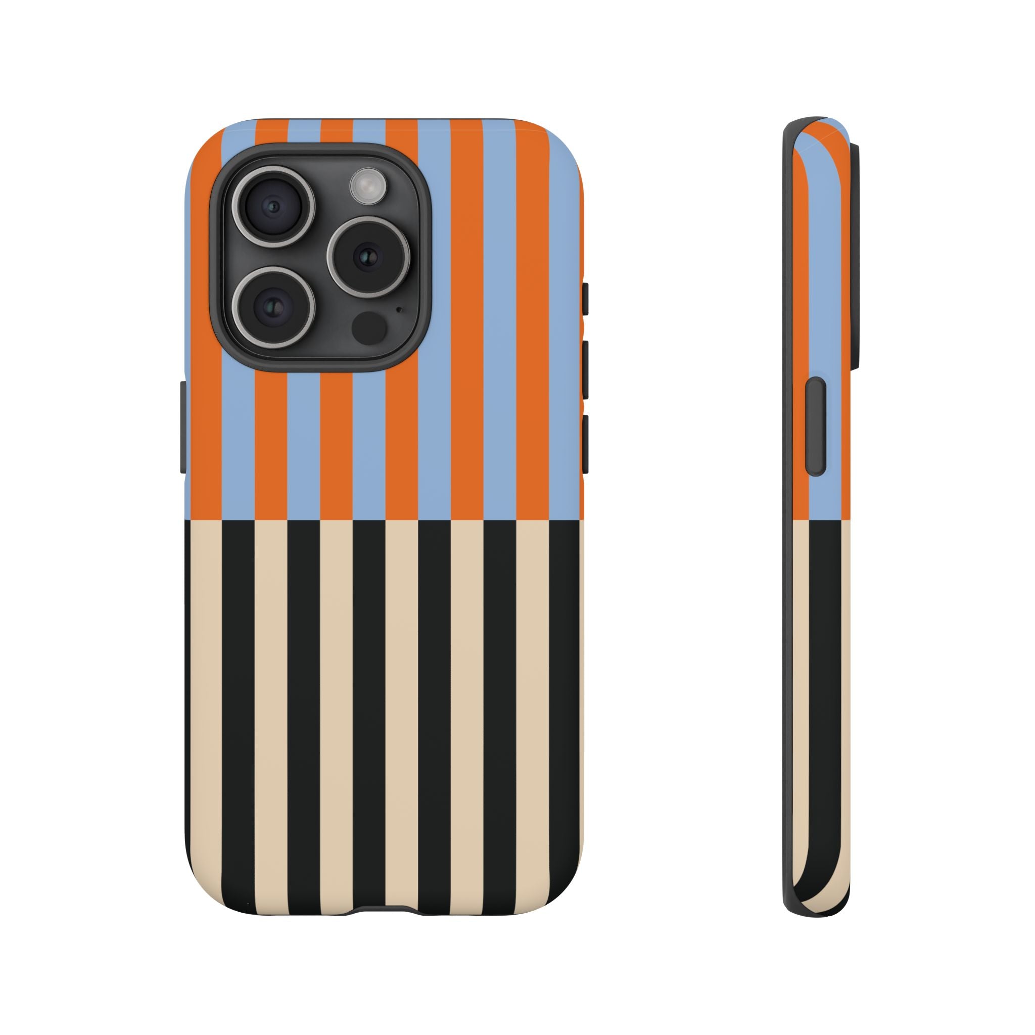 Colorblock Stripe iPhone Case