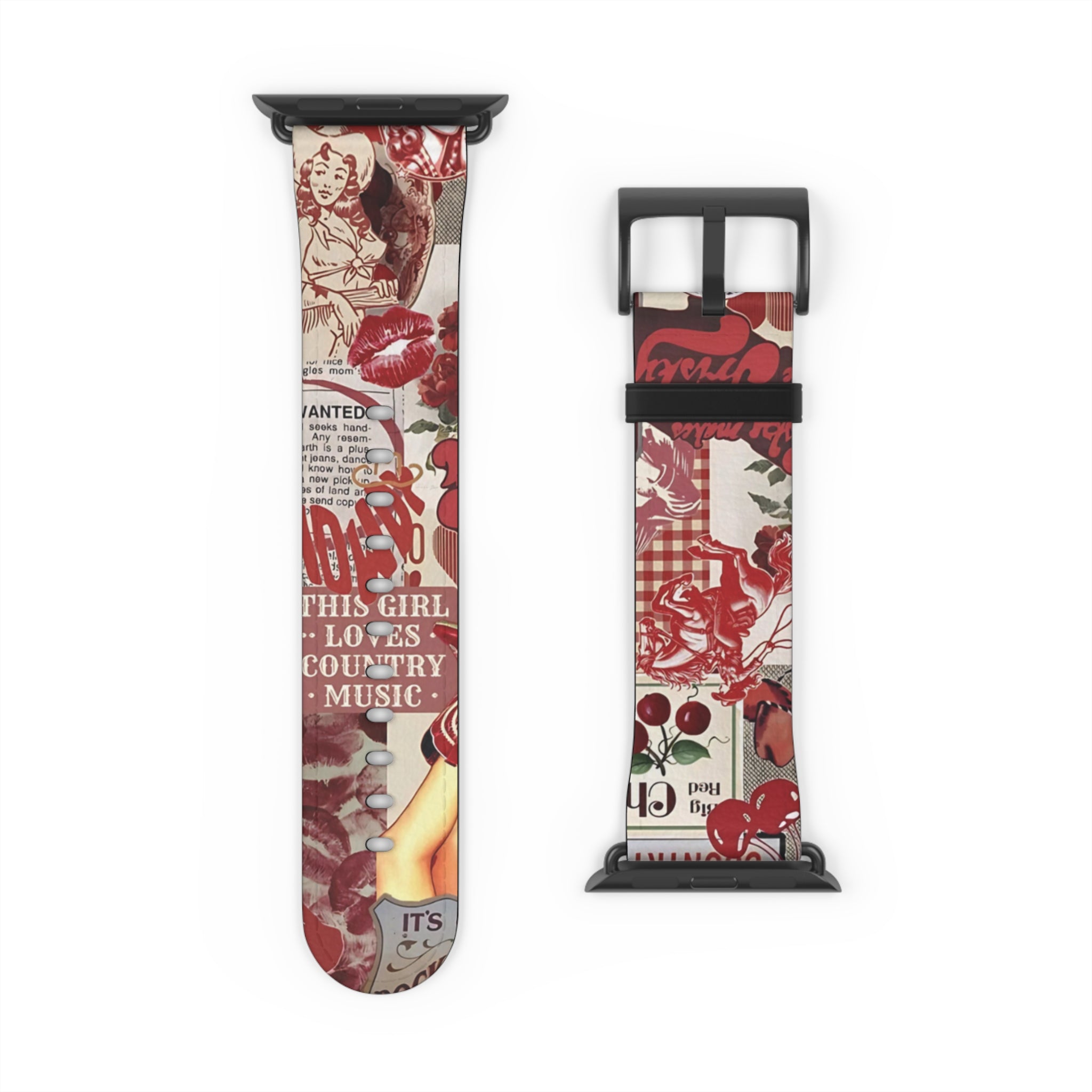 Cowgirl Collage Apple Watch Band