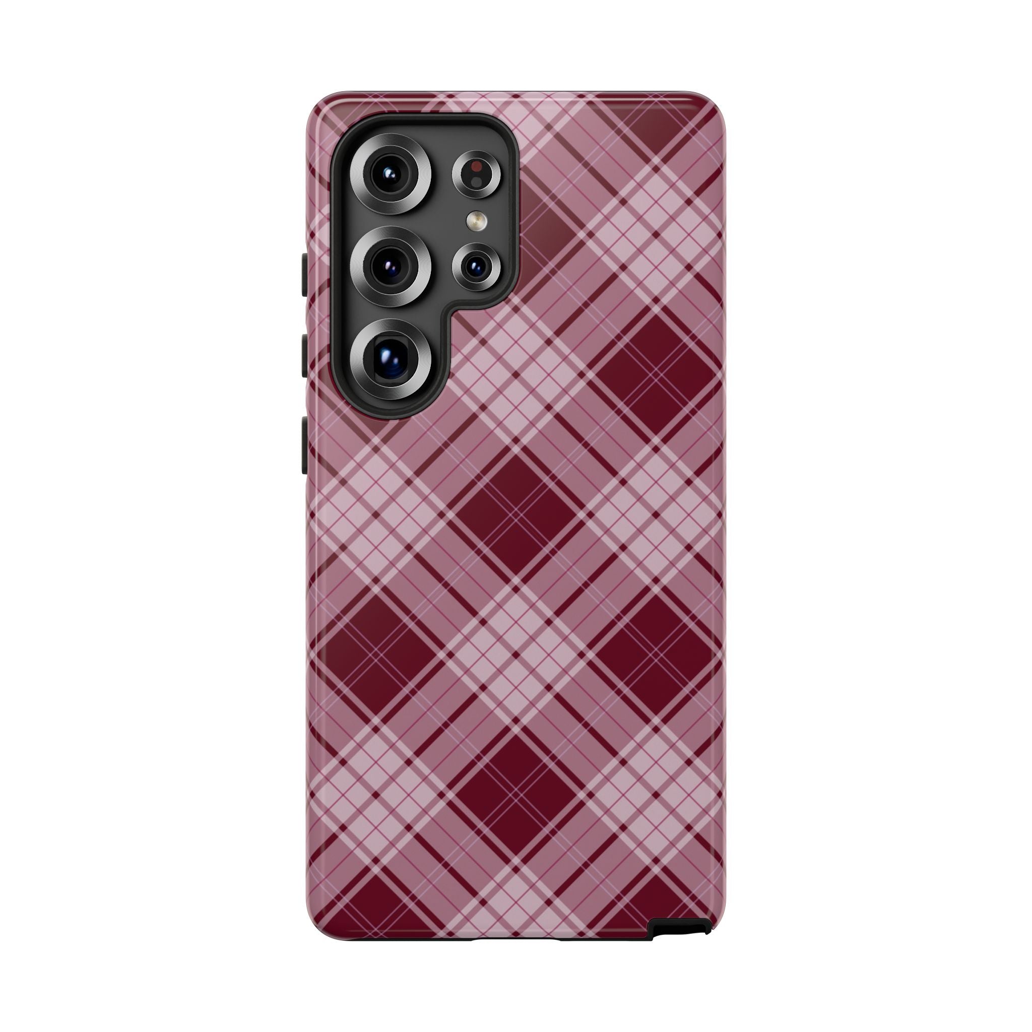 Berry Cute | Plaid Galaxy Case