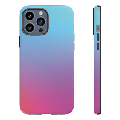 Beyond the Horizon | Blue-Pink Ombré Case