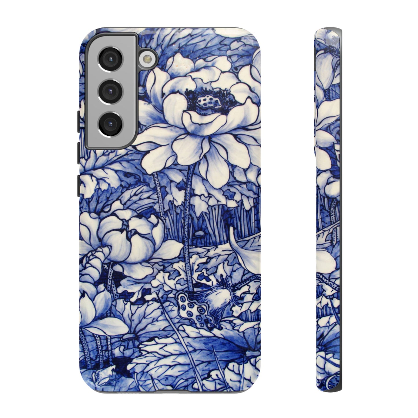 Delft Blue | Dutch Pottery Floral Print Case