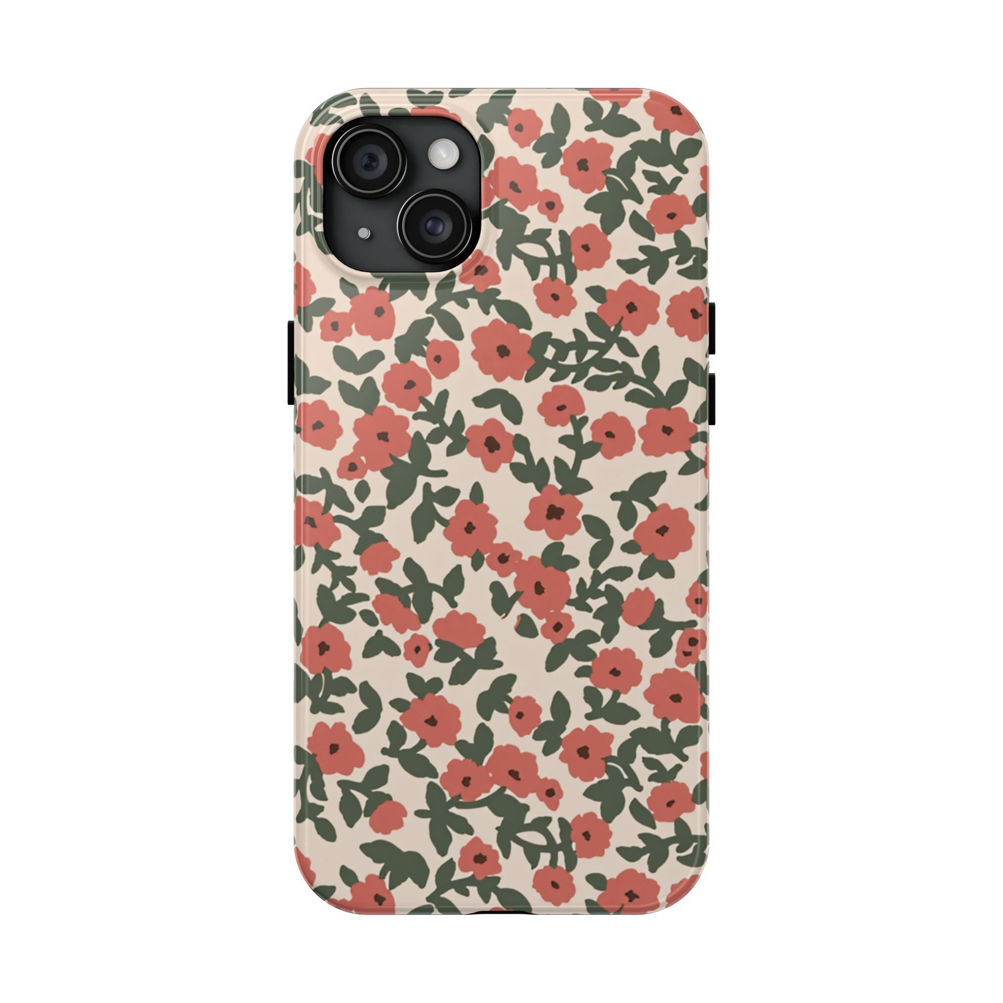 Painted Petals Floral iPhone Case