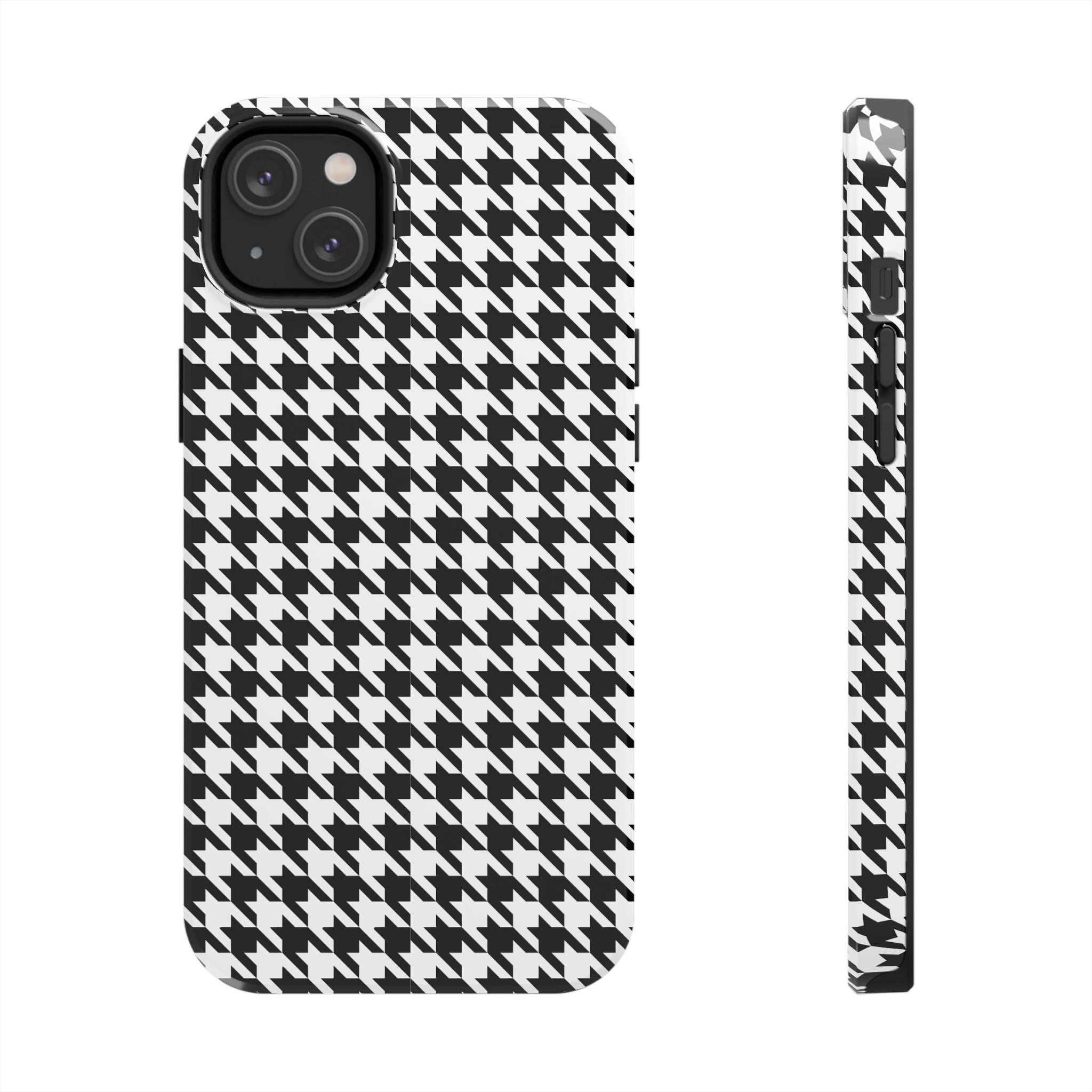 Prep Squad Houndstooth iPhone Case