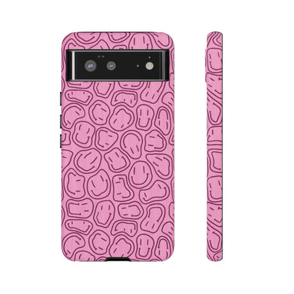 All Smiles | Pink Smiley Face Case