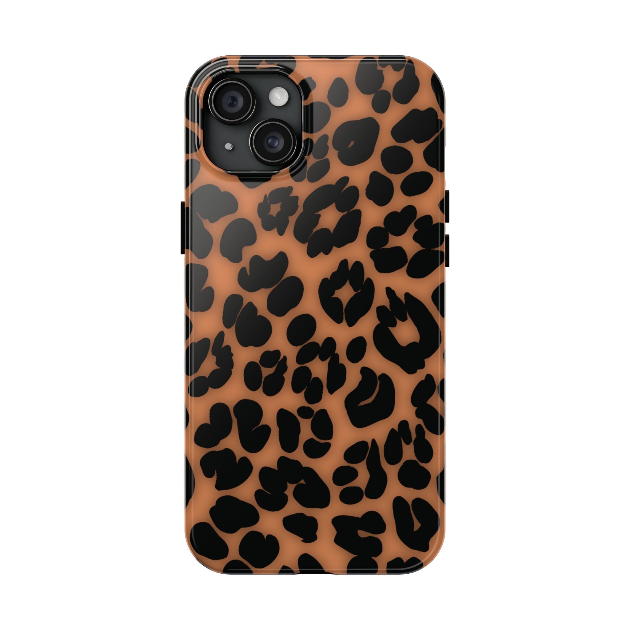 Amber Leopard Animal Print iPhone Case