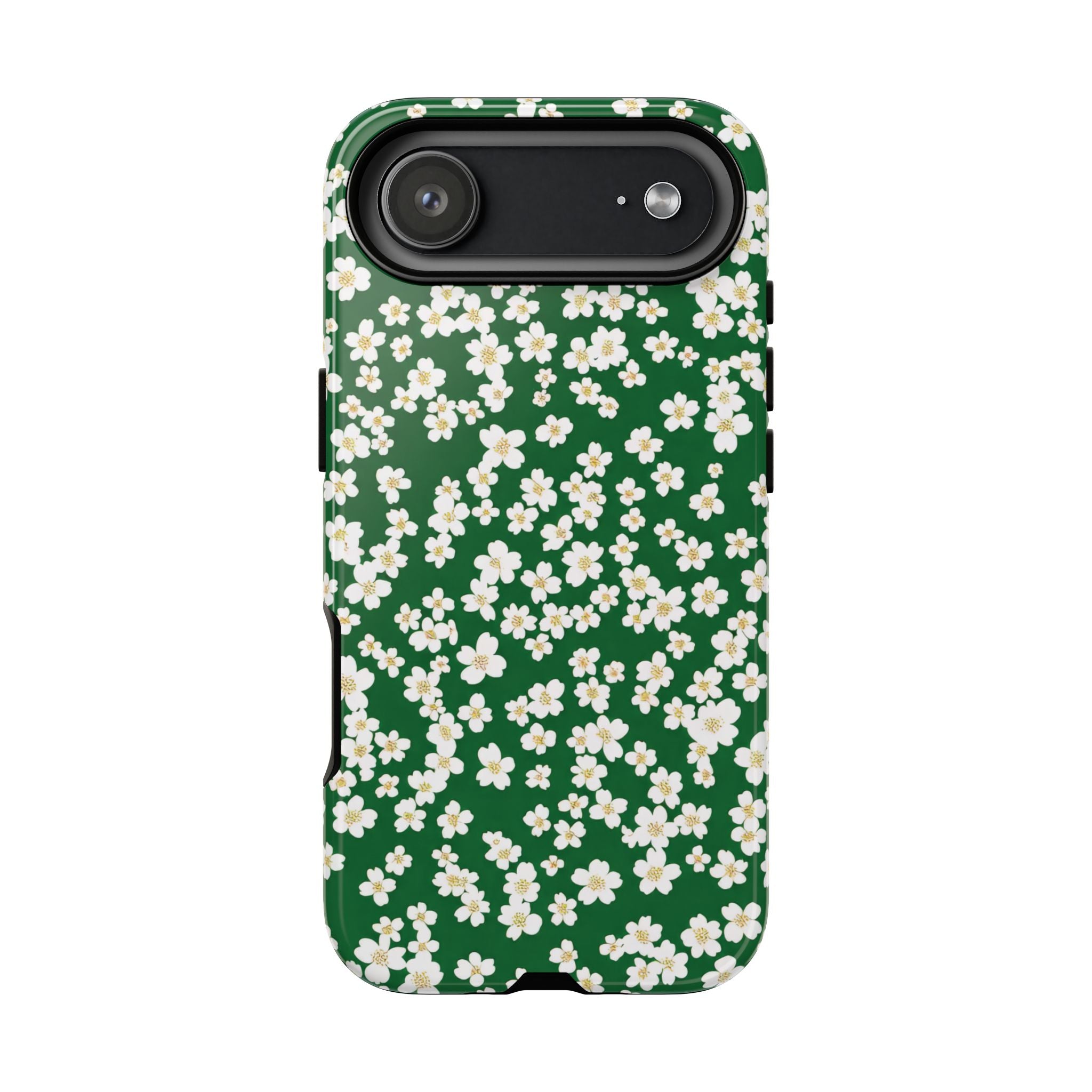 Emerald Bloom iPhone Case