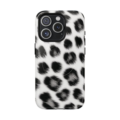 Frosty Leopard | Animal Print MagSafe Case