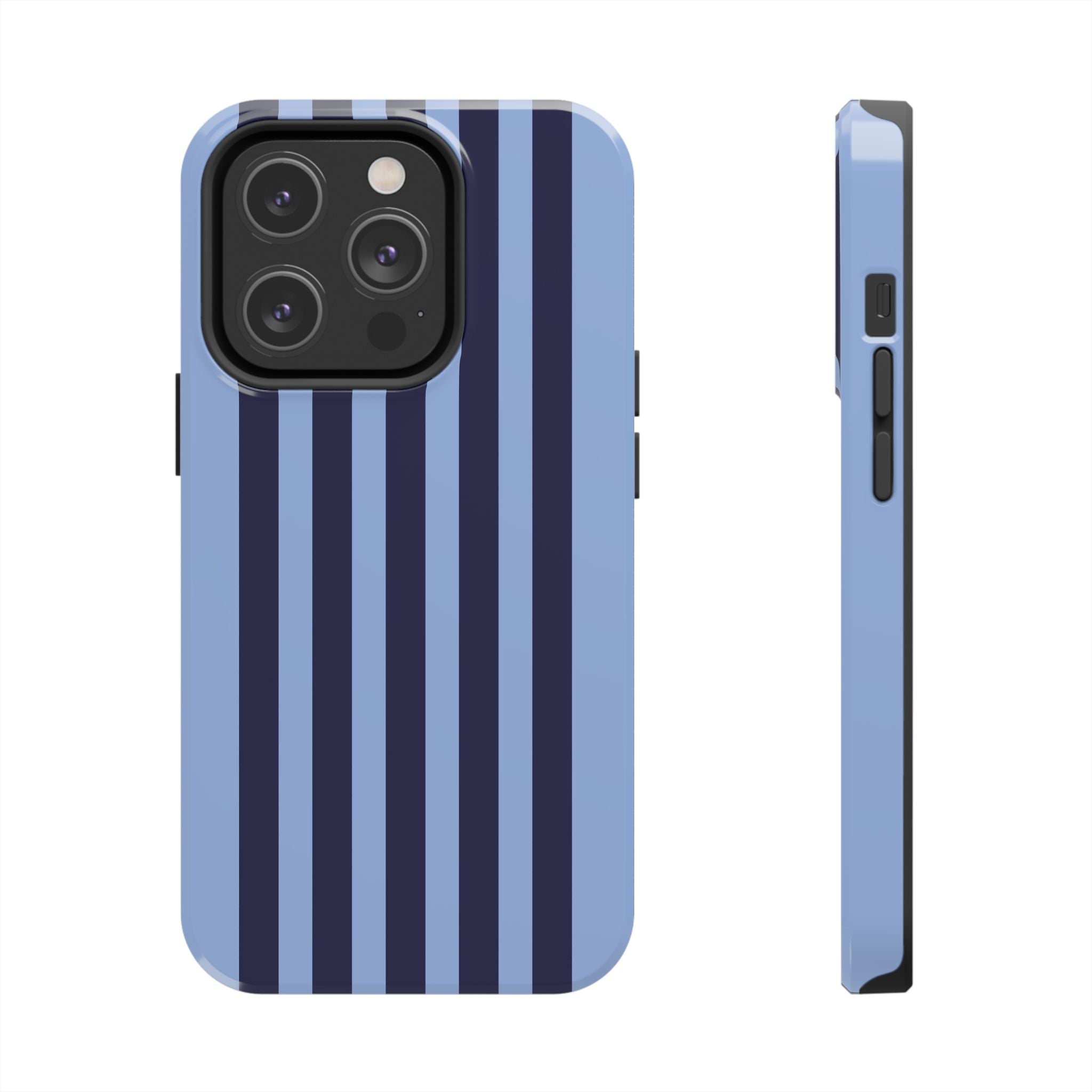 Blueberry Stripe iPhone Case