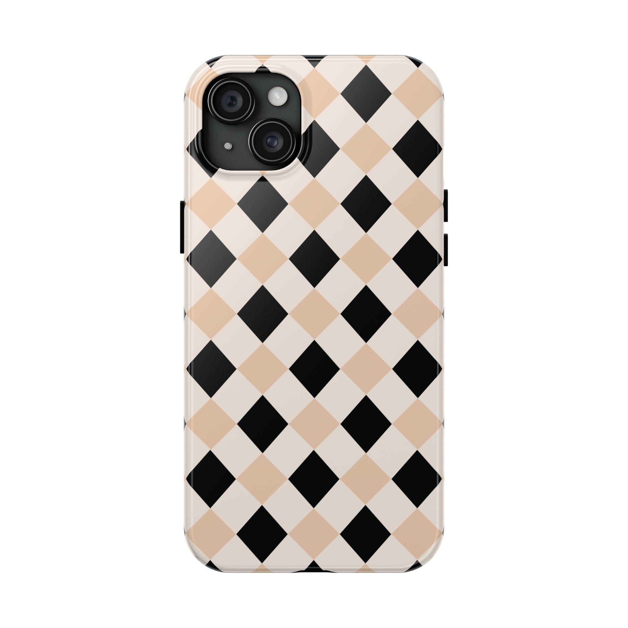 In Check Checkered iPhone Case