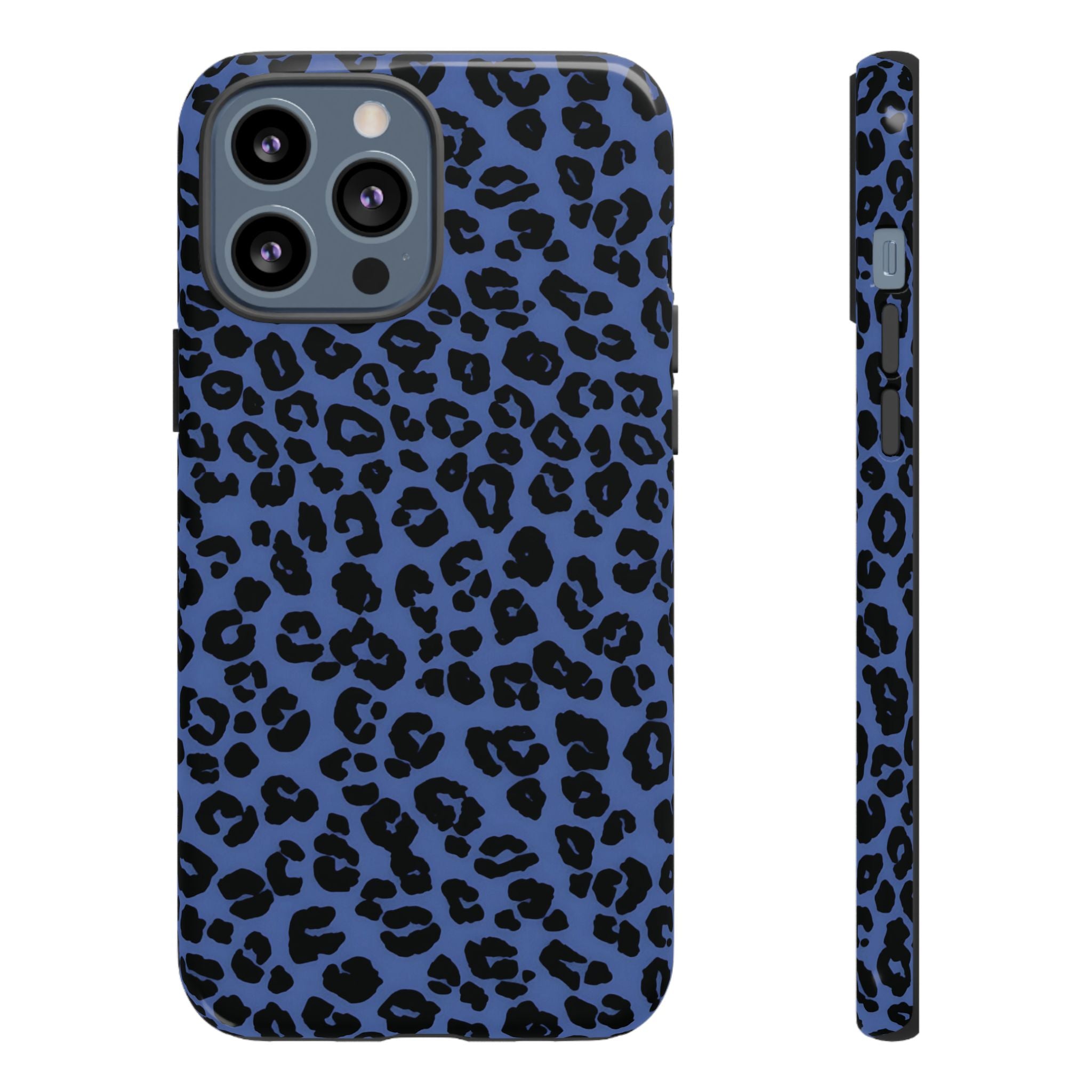 Blue Wild | Leopard iPhone Case