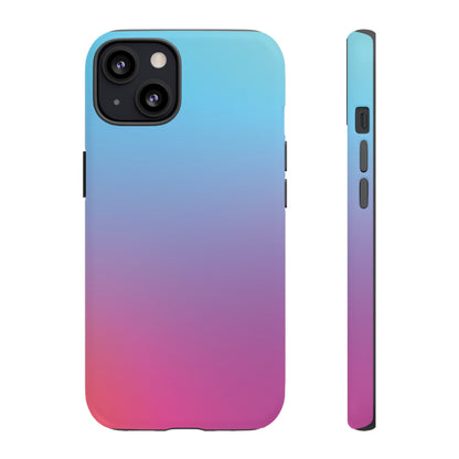 Beyond the Horizon | Blue-Pink Ombré Case