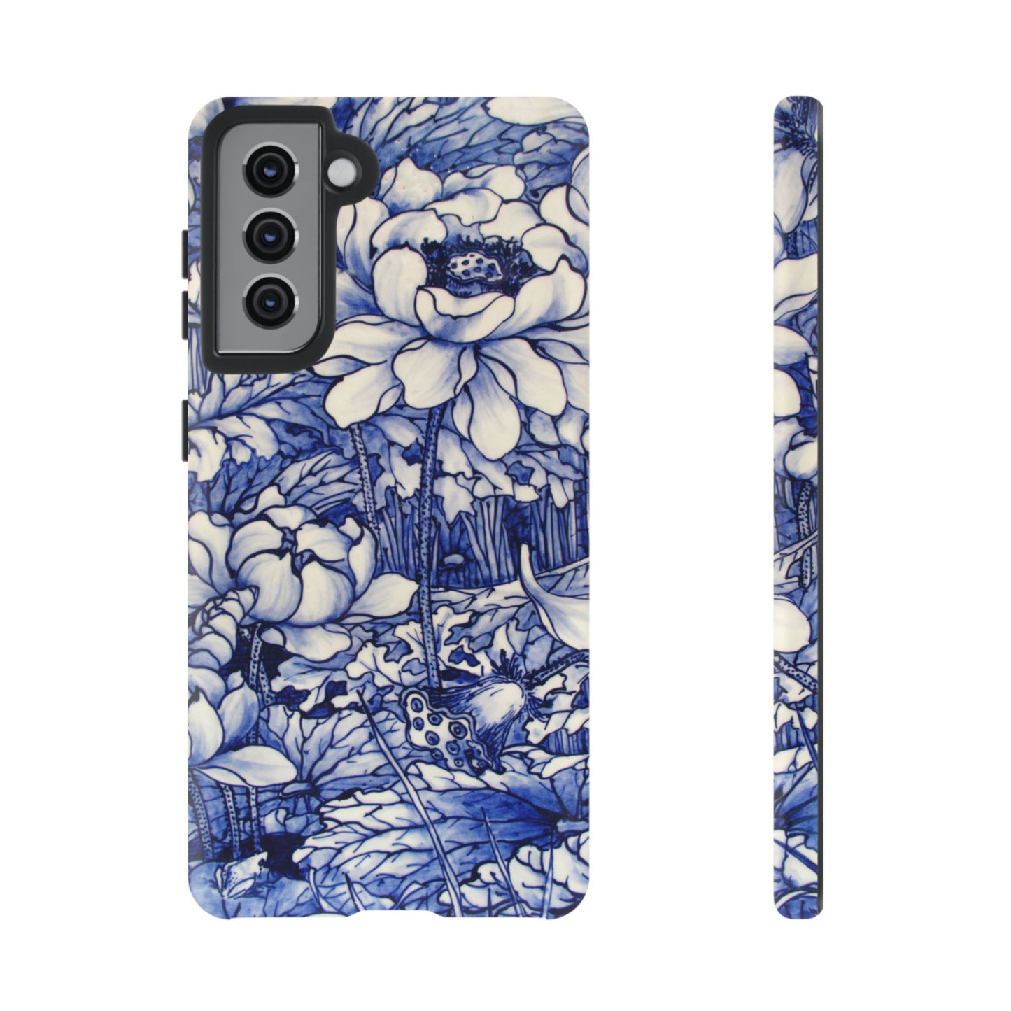 Delft Blue | Dutch Pottery Floral Print Case