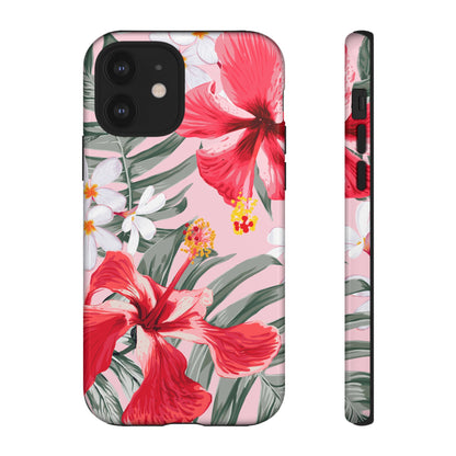 Pua | Pink Hibiscus Floral Case