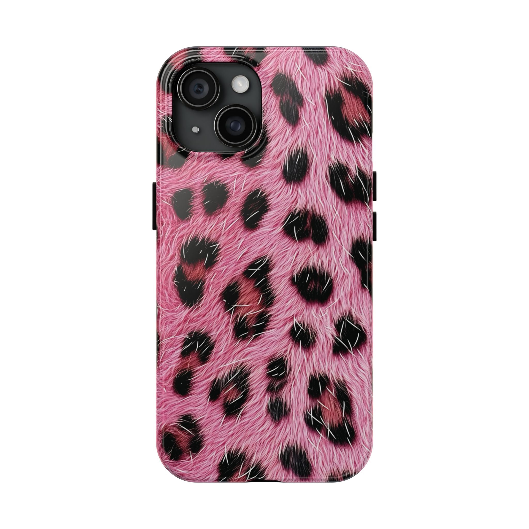 Party Animal Pink Leopard iPhone Case
