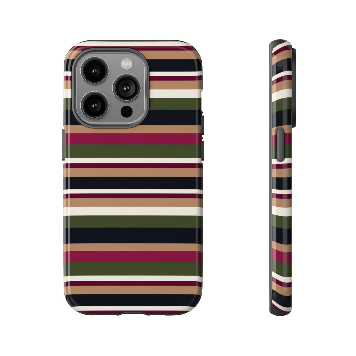 West End | Retro Striped iPhone Case