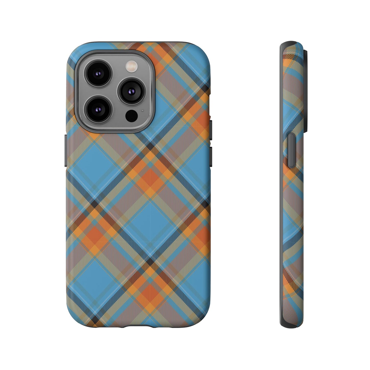 Cozy | Blue Plaid Case