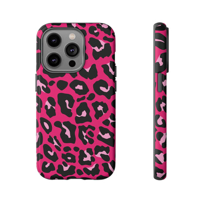 Fierce | Hot Pink Animal Print Case