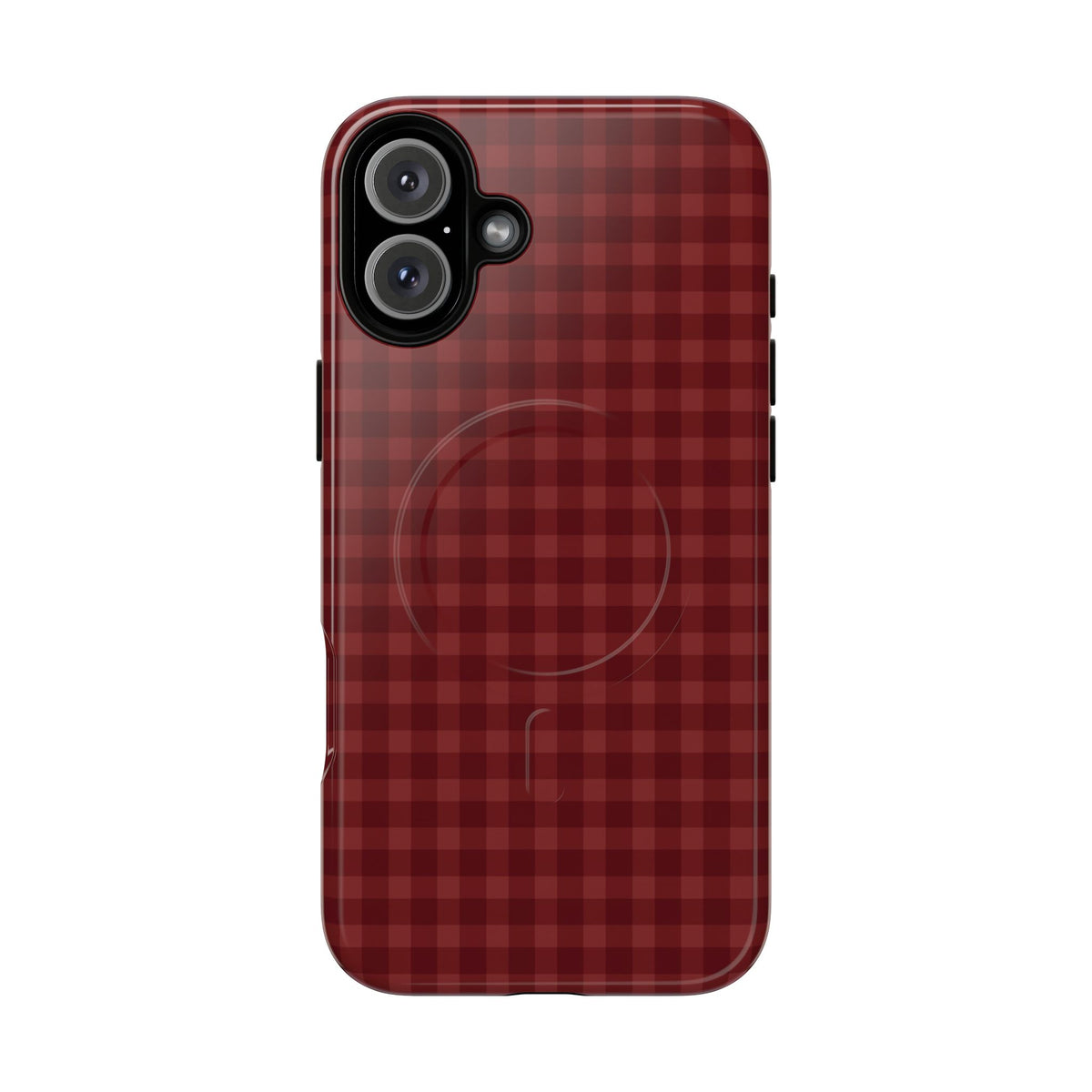 Bad Romance | Red Gingham MagSafe Case