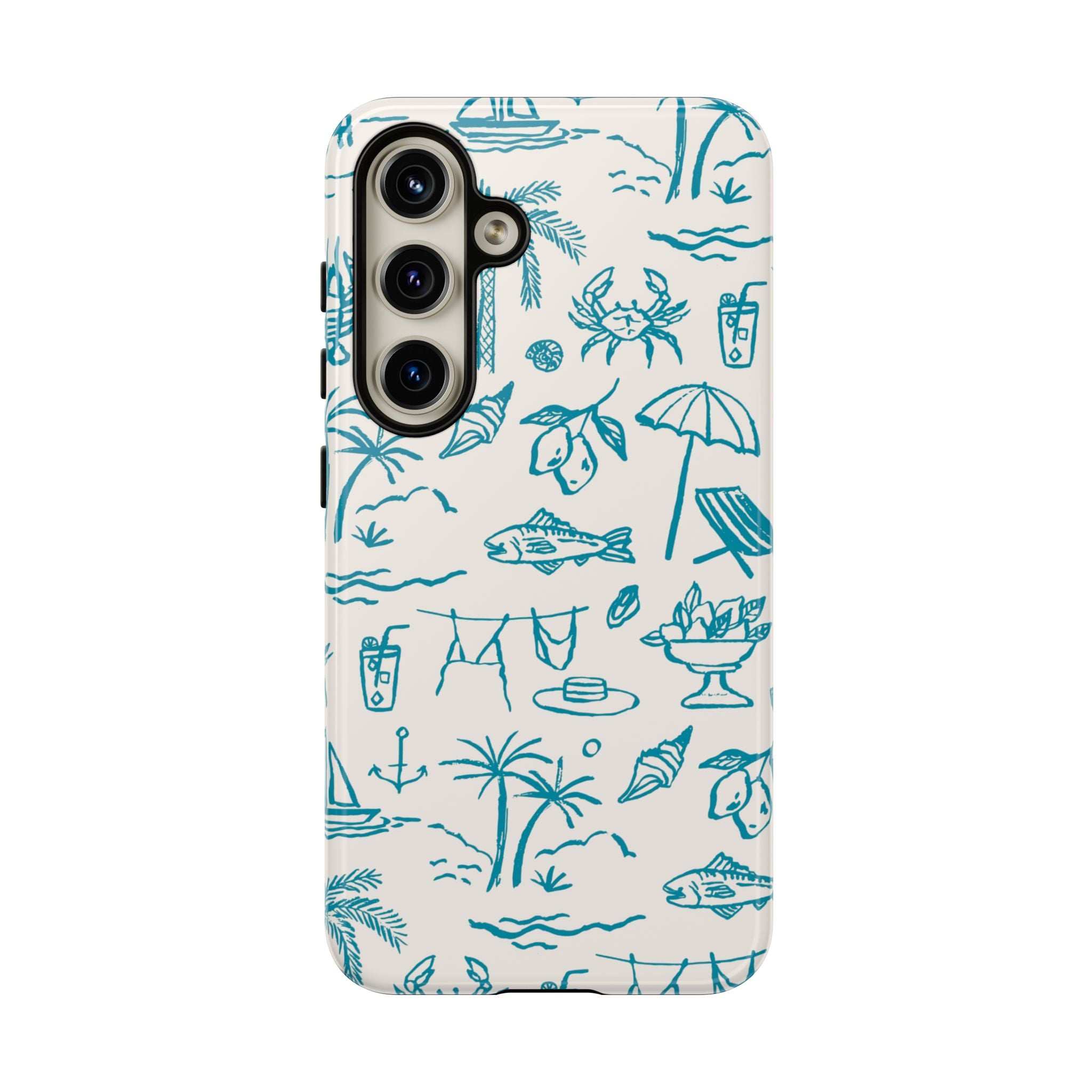 Meet Me Seaside Galaxy Case