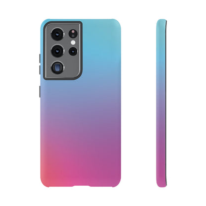 Beyond the Horizon | Blue-Pink Ombré Case