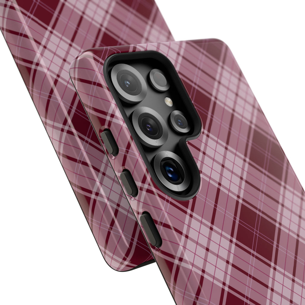 Berry Cute | Plaid Galaxy Case