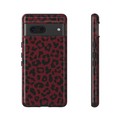 Funda Pixel con estampado de leopardo rojo Gone Wild