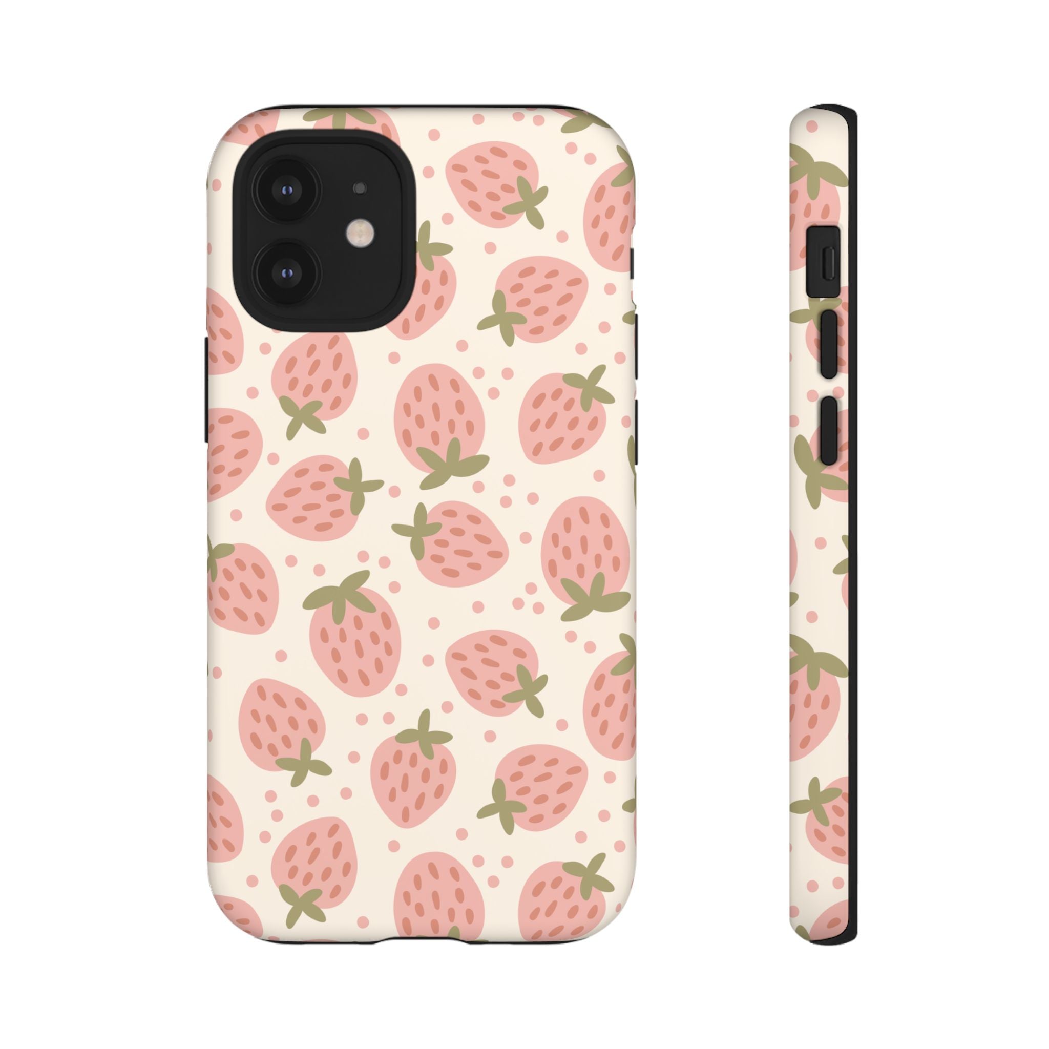 Strawberry Cream iPhone Case