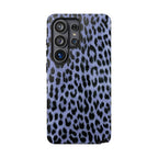 Untamed | Blue Leopard Galaxy Case