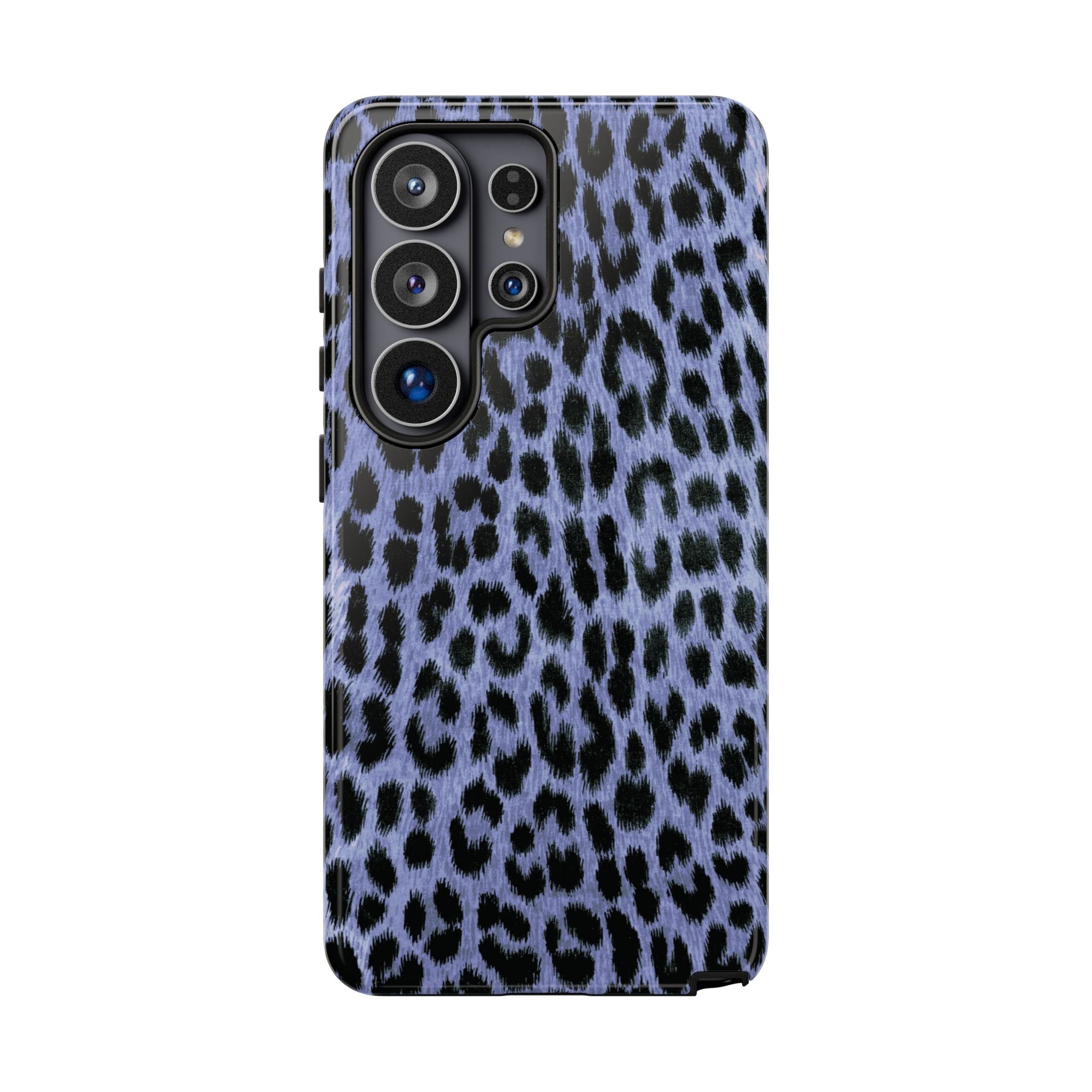 Untamed | Blue Leopard Galaxy Case