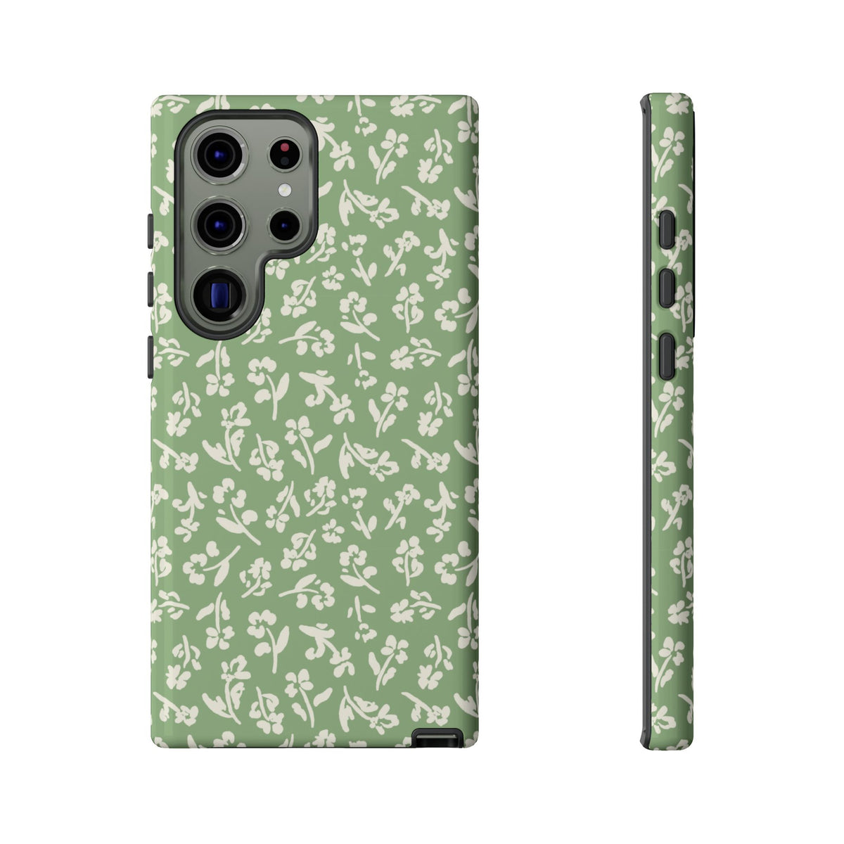 Little Things | Sage Green Ditsy Floral Galaxy Case