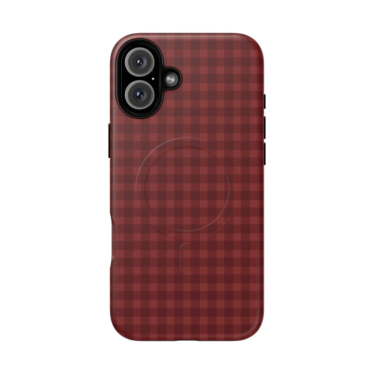 Bad Romance | Red Gingham MagSafe Case
