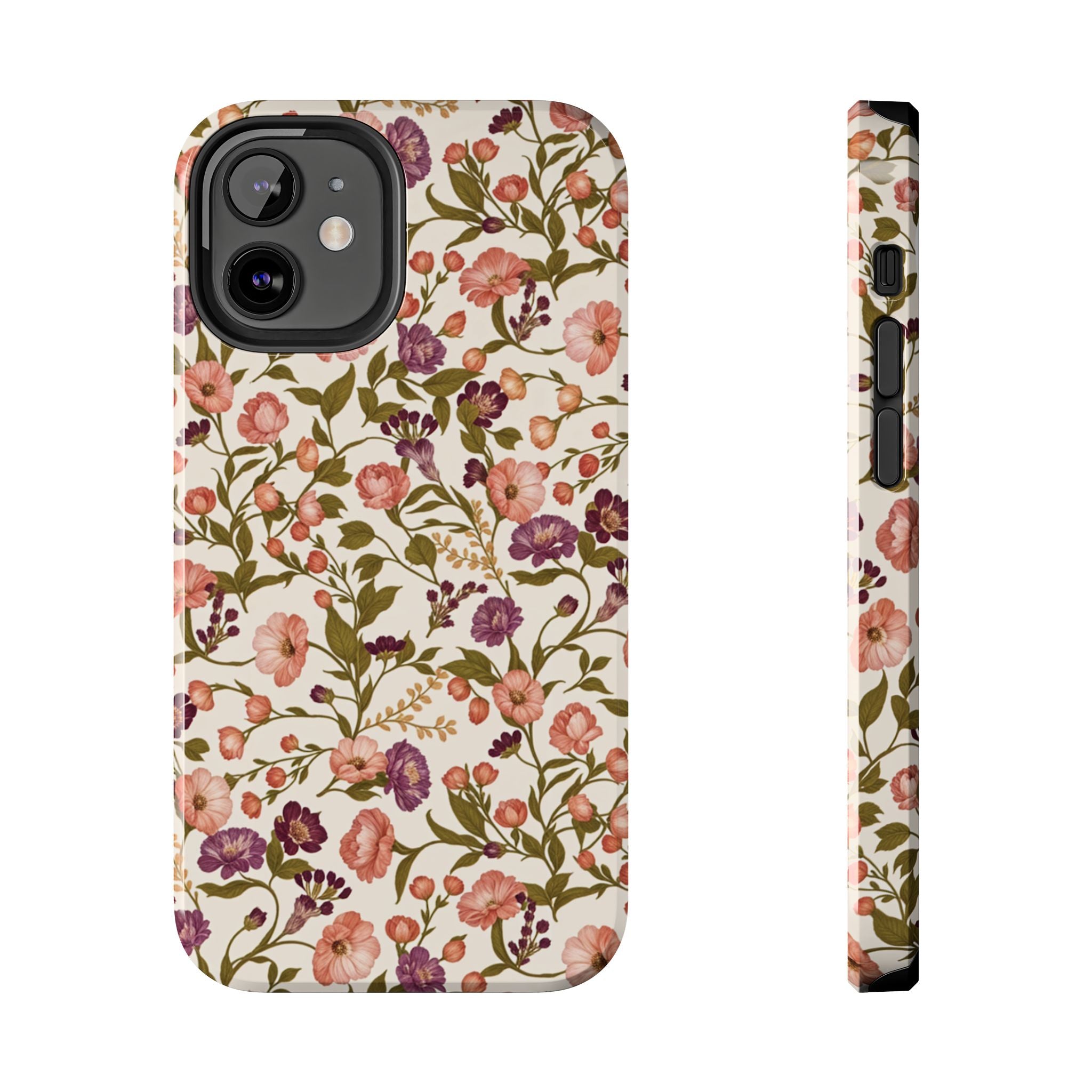 Flowering Vines Boho Floral iPhone Case