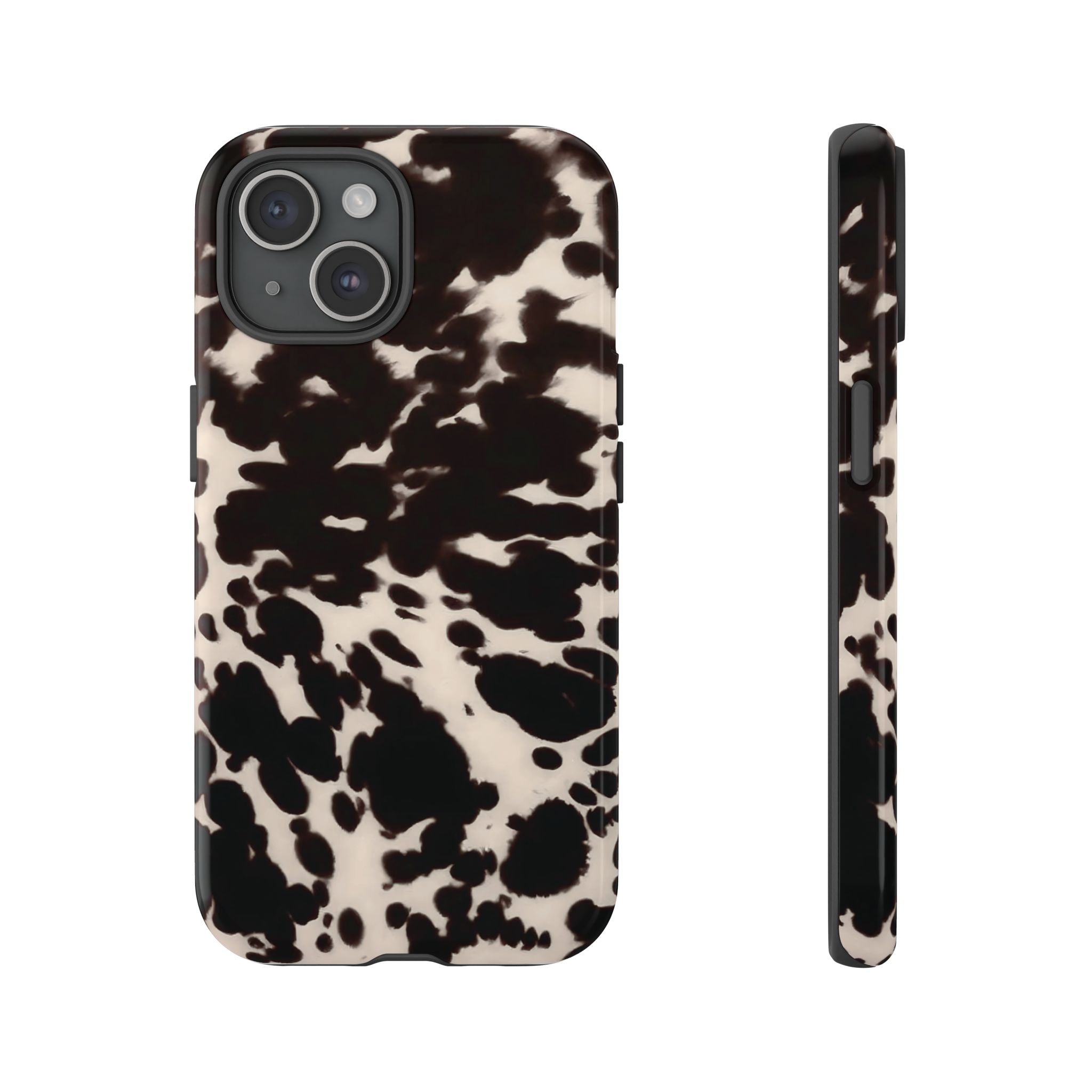 Spotted Cutie | Cow Print iPhone Case