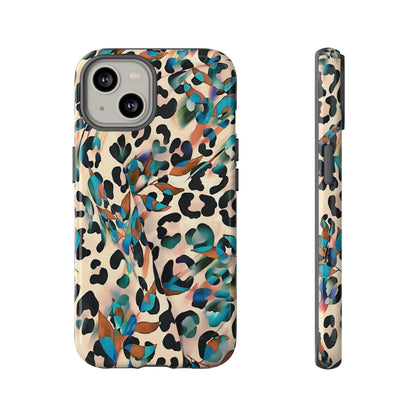 Funda para iPhone con estampado de leopardo de acuarela | Dreamy Leopard