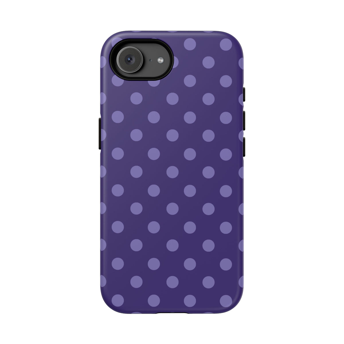 Plum Pop | Polka Dot iPhone Case