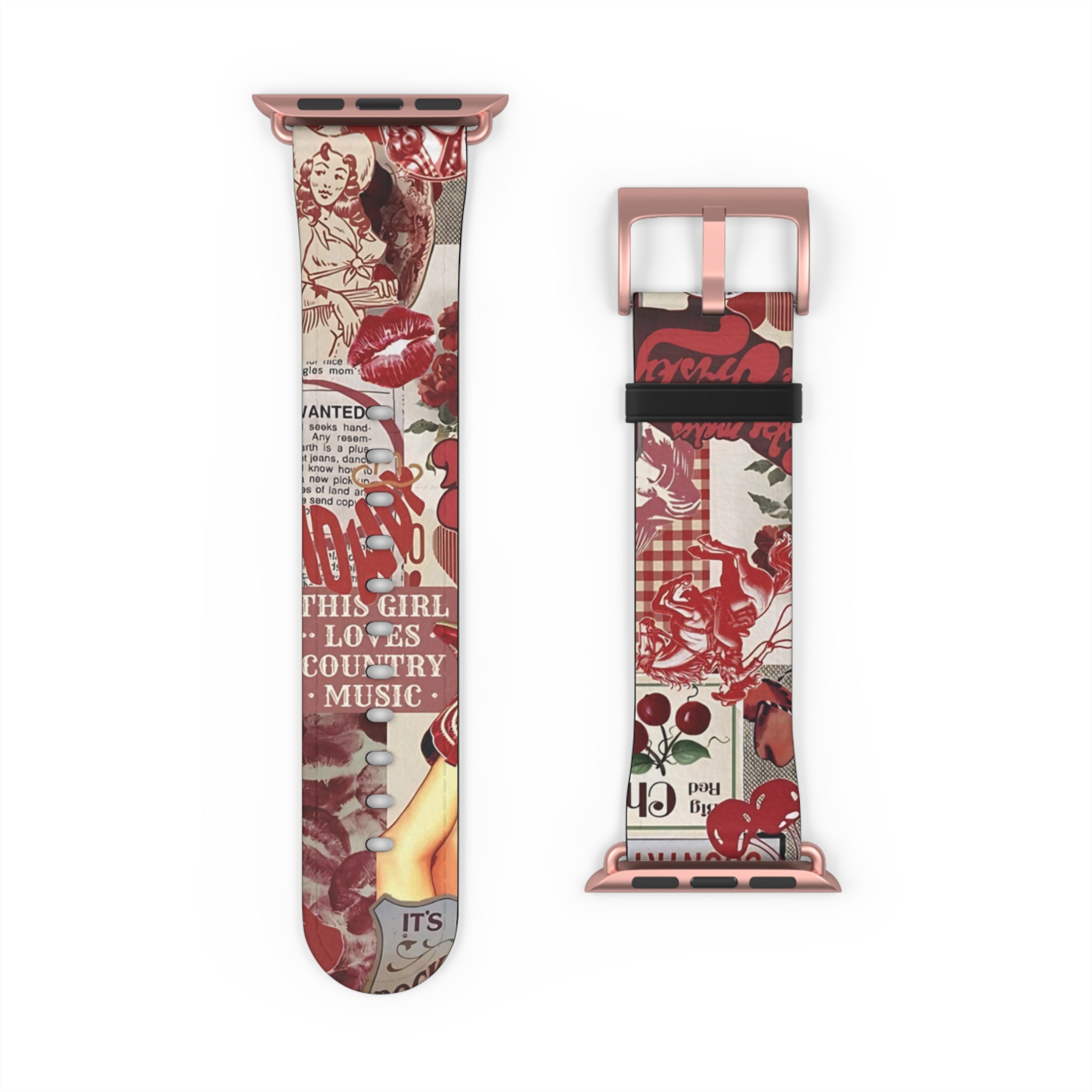Cowgirl Collage Apple Watch Band