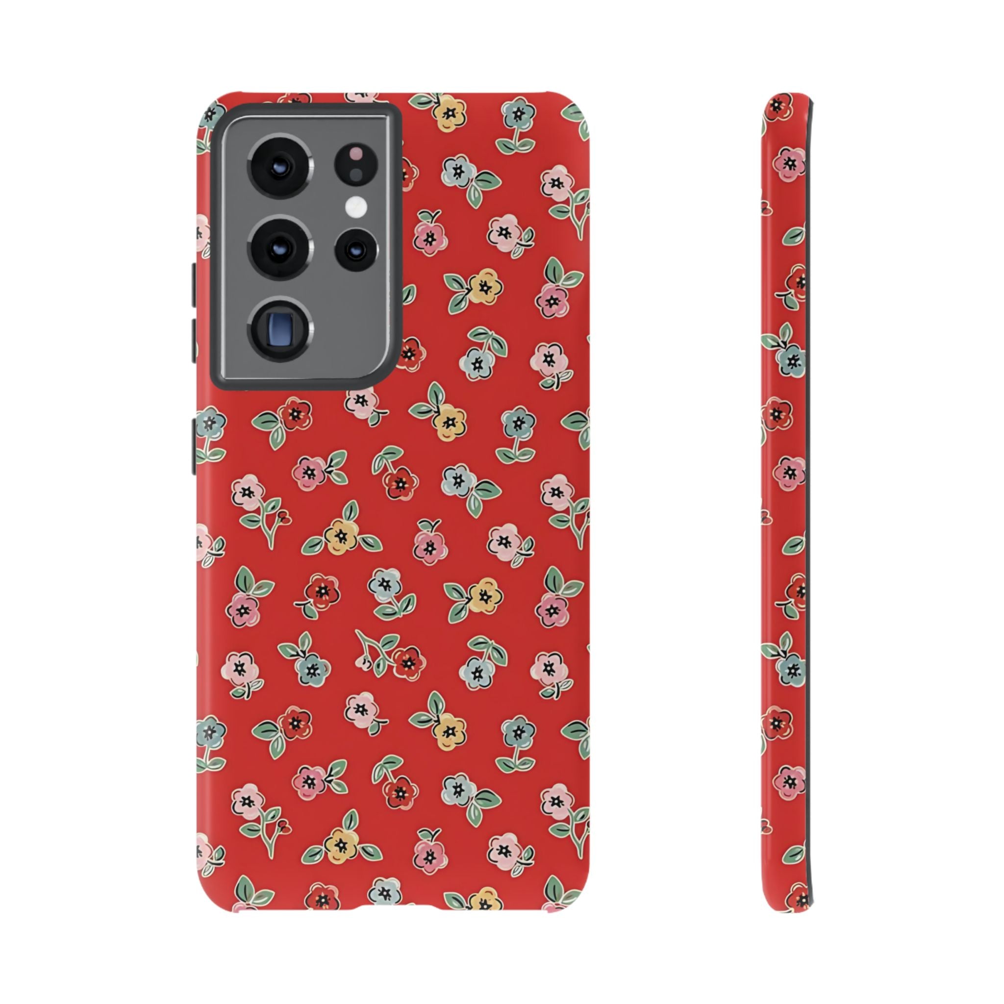 Tiny Blooms Cottagecore Floral Galaxy Case