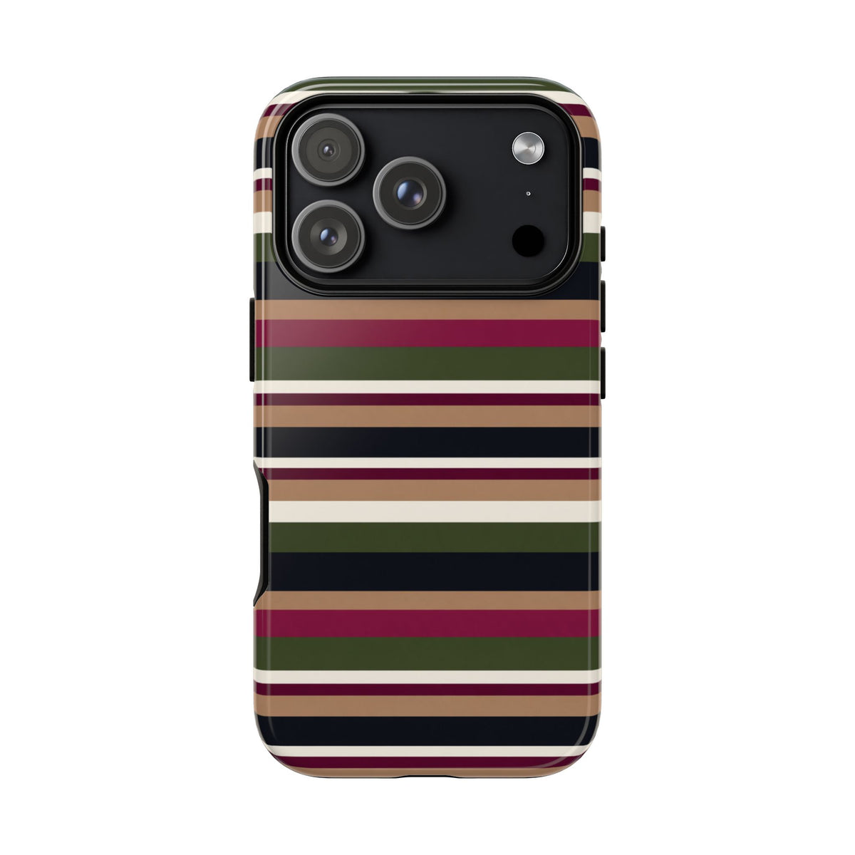 West End | Retro Striped iPhone Case