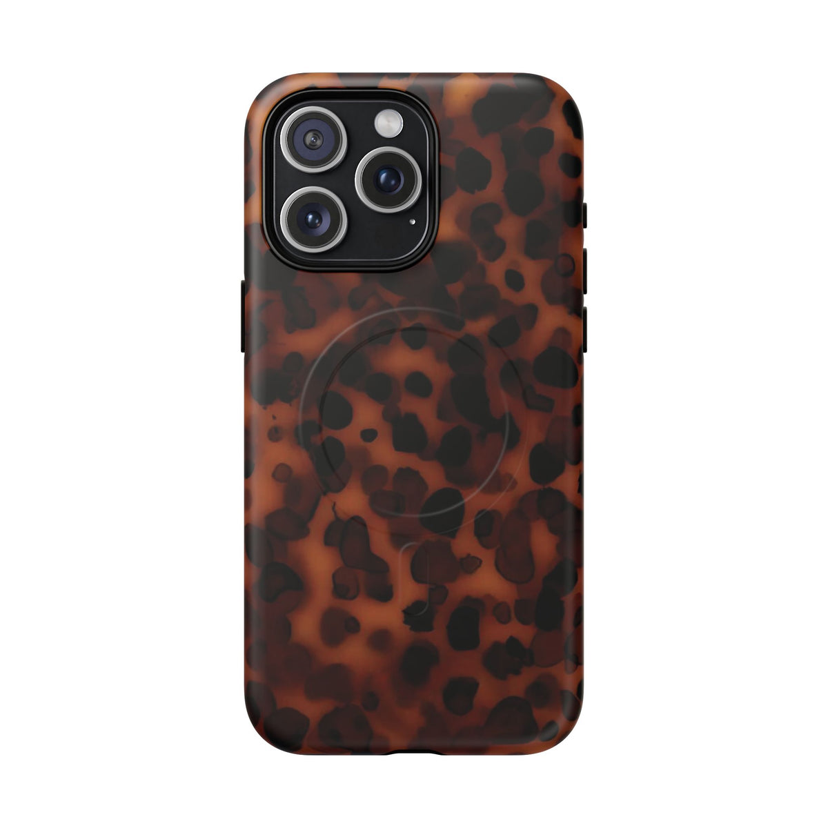 Shell Game | Dark Tortoiseshell Print MagSafe Case