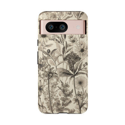 Vintage Wildflowers | Neutral Floral Case